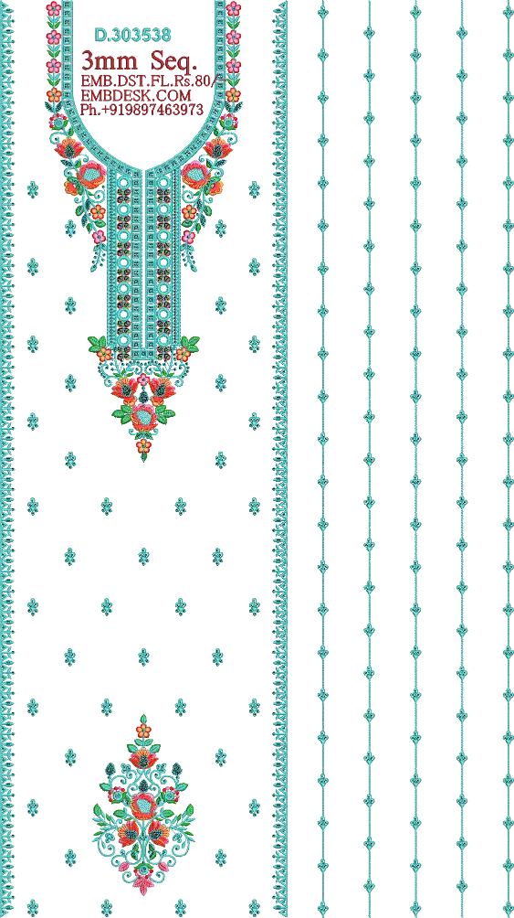 3mm seq. Long suit 