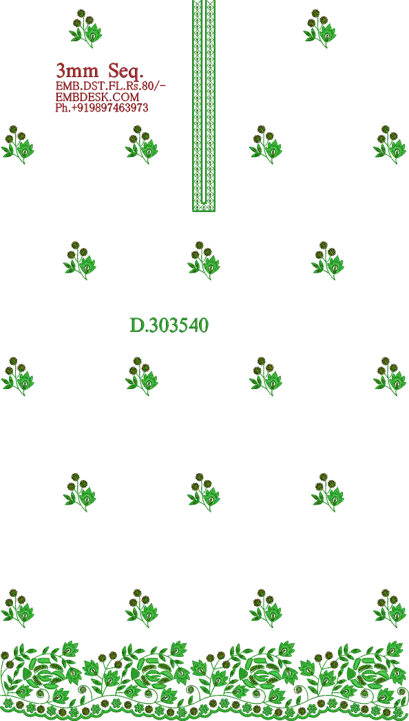 3mm seq. Long suit 