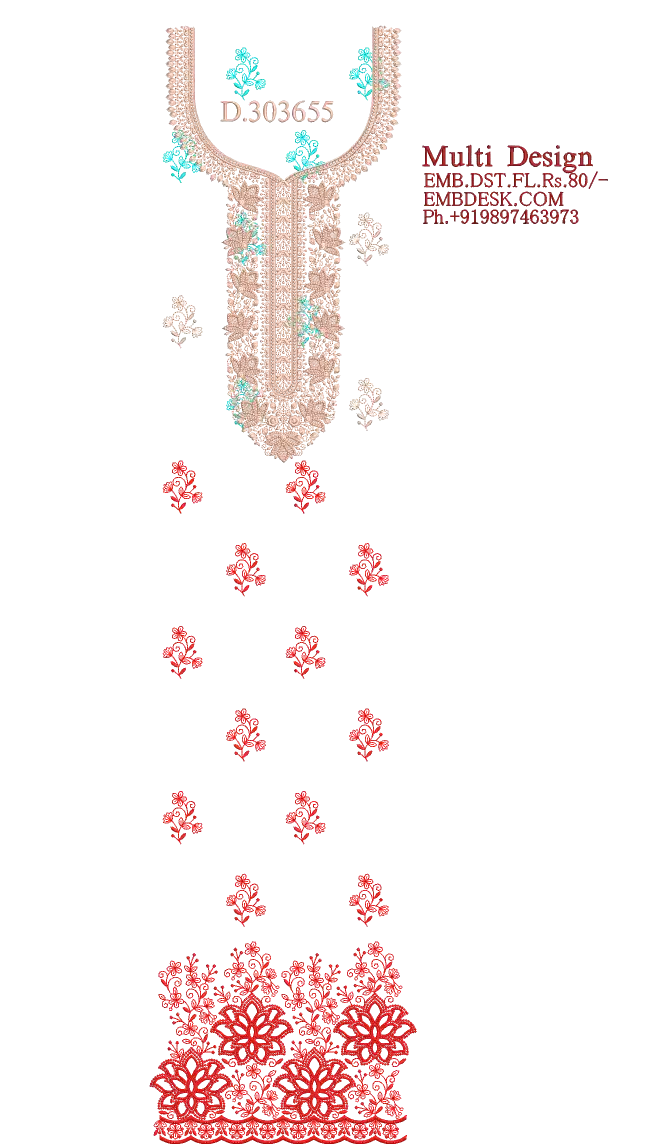 Fancy Long suit Design 