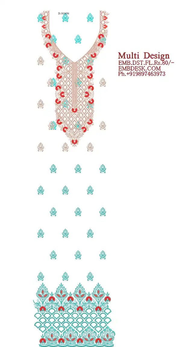 Fancy Long suit Design