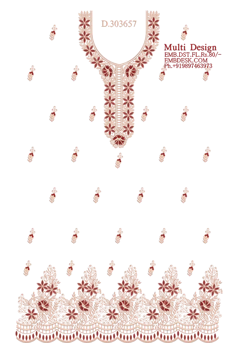 Fancy Long suit Design 