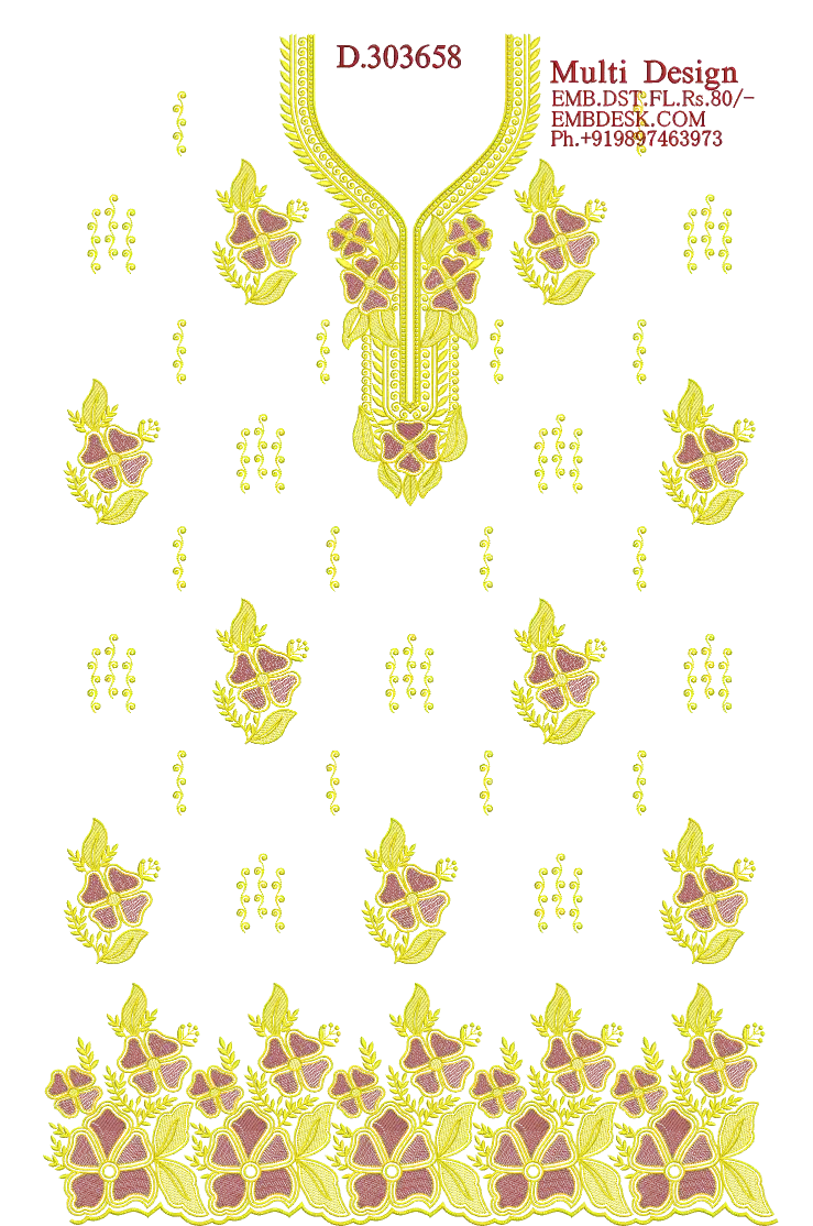 Fancy Long suit Design