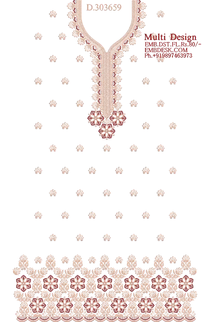 Fancy Long suit Design 