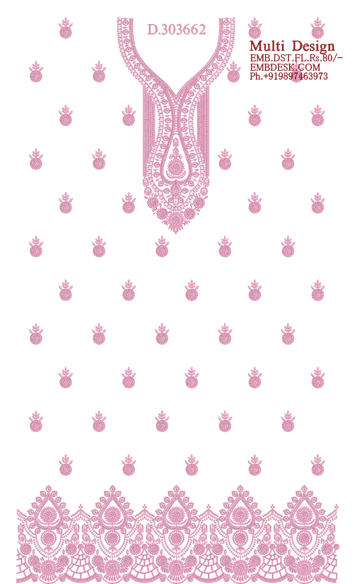 Fancy Long suit Design