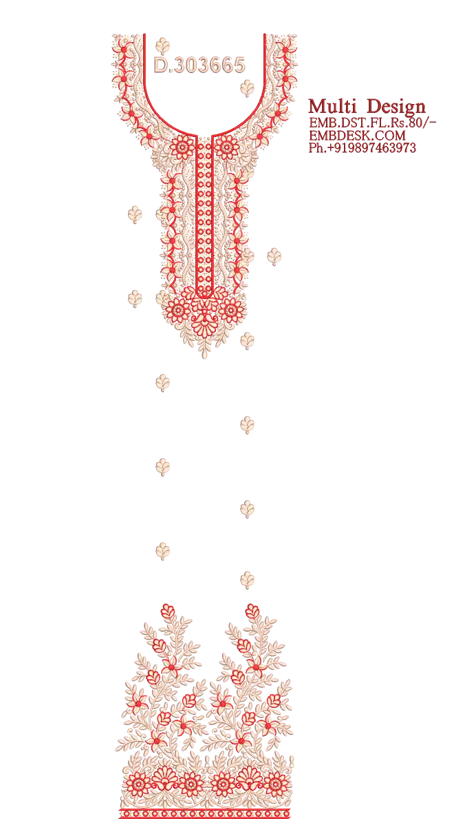 Fancy Long suit Design 