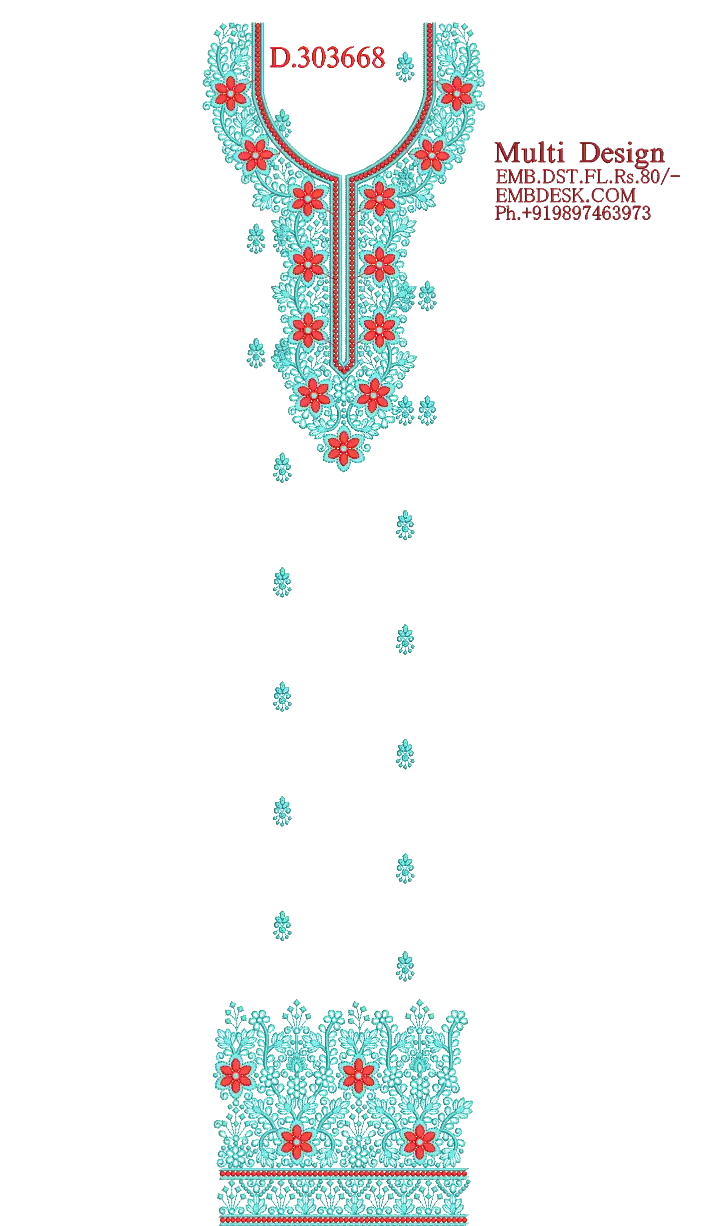 Fancy Long suit Design