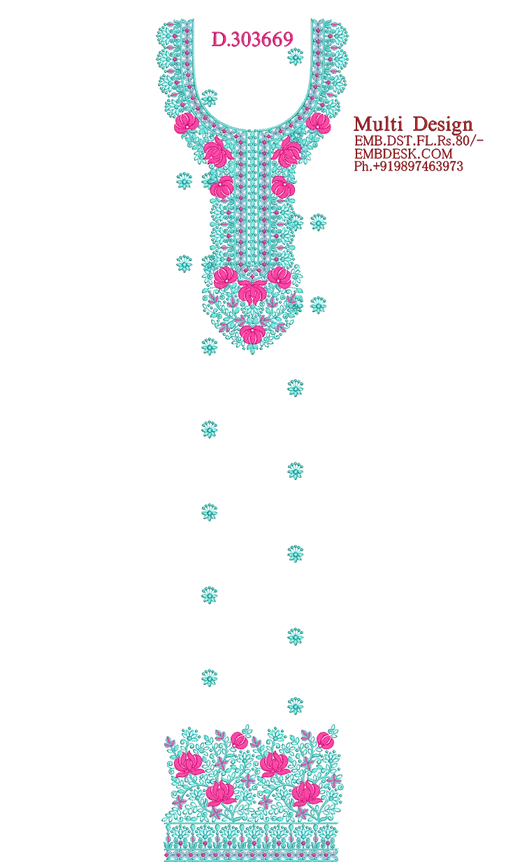 Fancy Long suit Design 