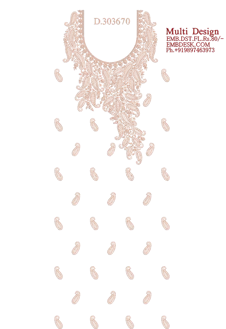 Fancy Long suit Design