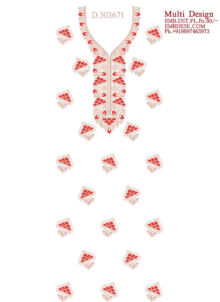 Fancy Long suit Design 
