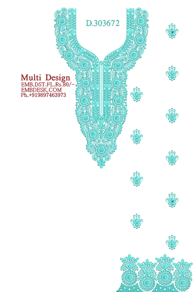 Fancy Long suit Design