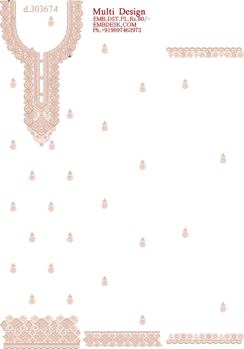 Fancy Long suit Design