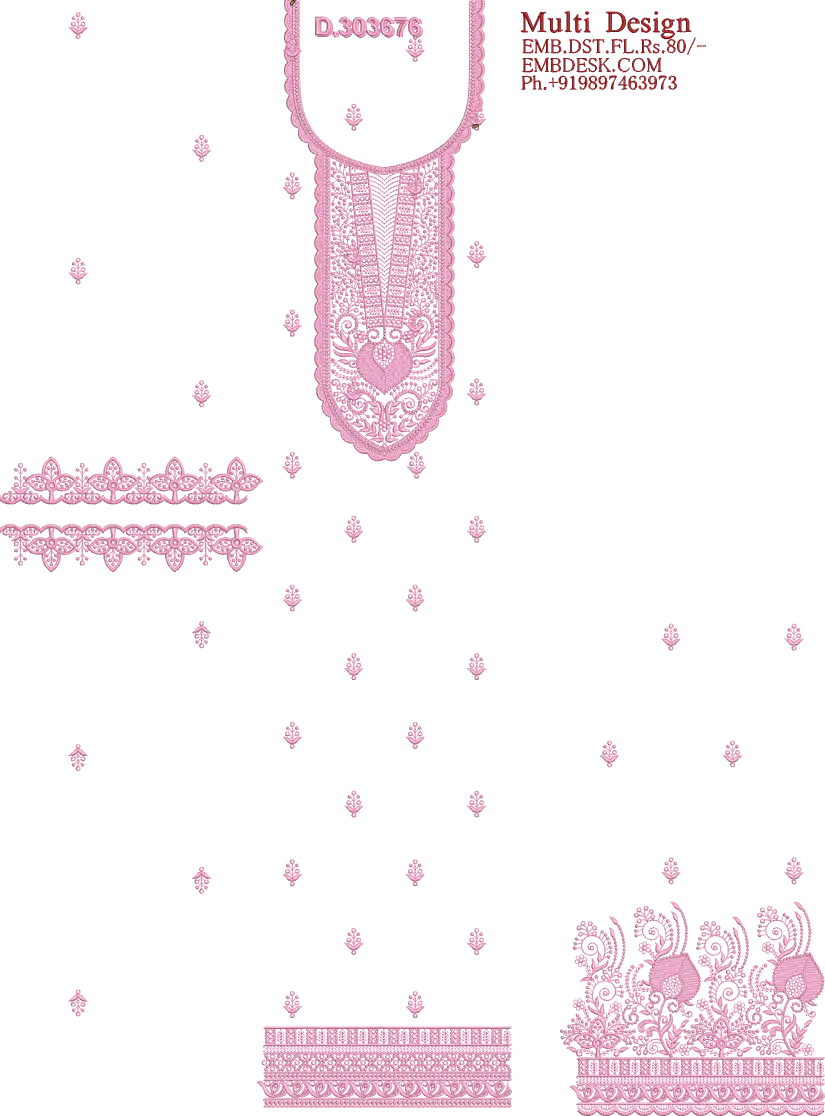 Fancy Long suit Design