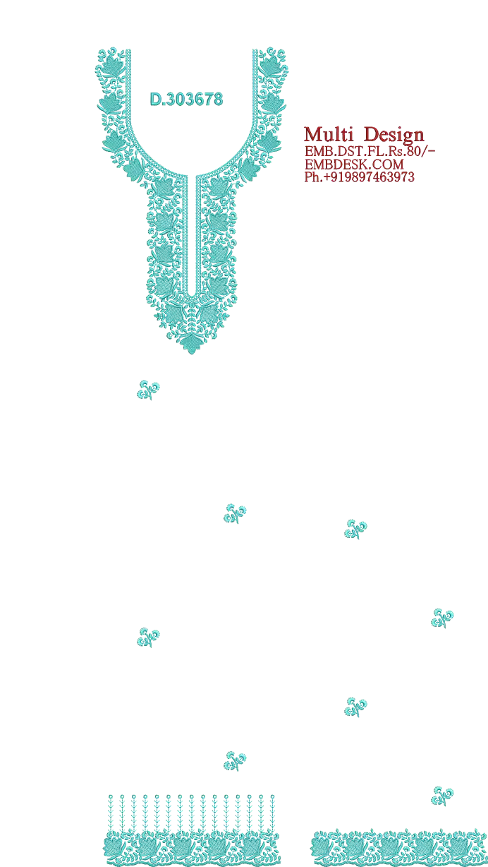 Fancy Long suit Design