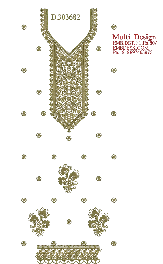 Fancy Long suit Design