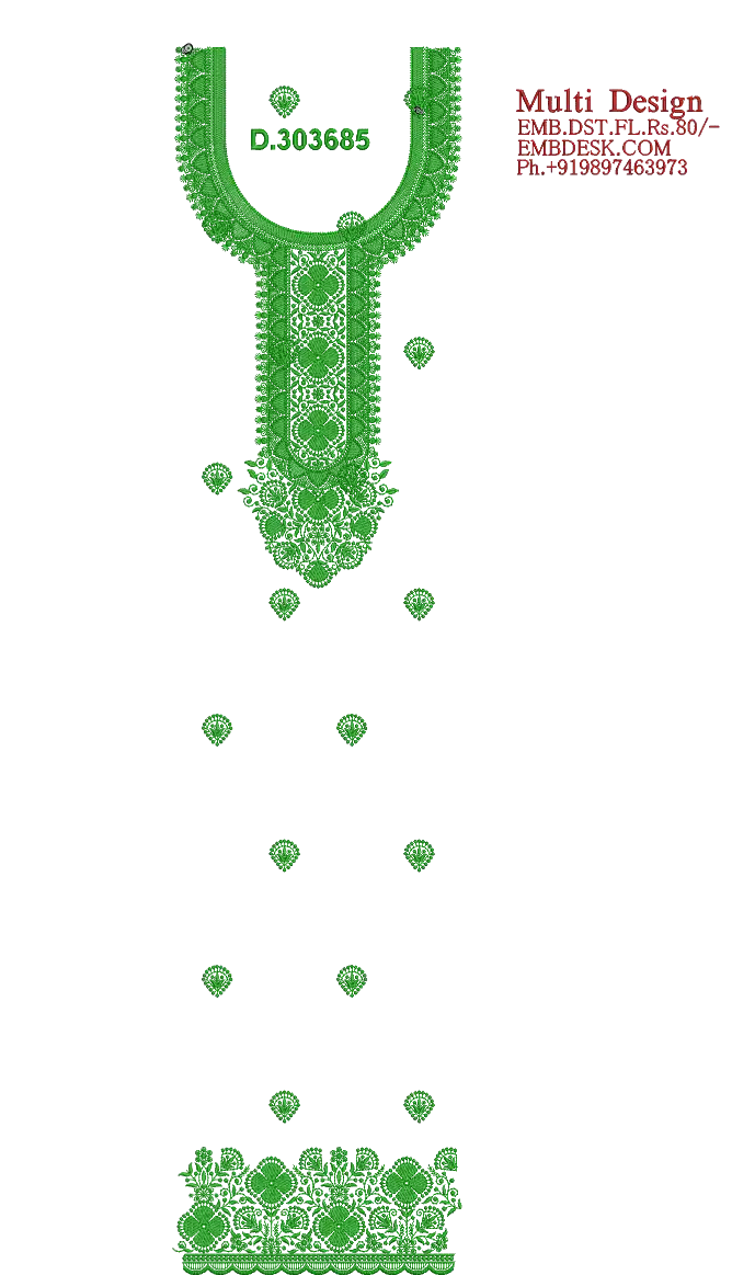 Fancy Long suit Design 