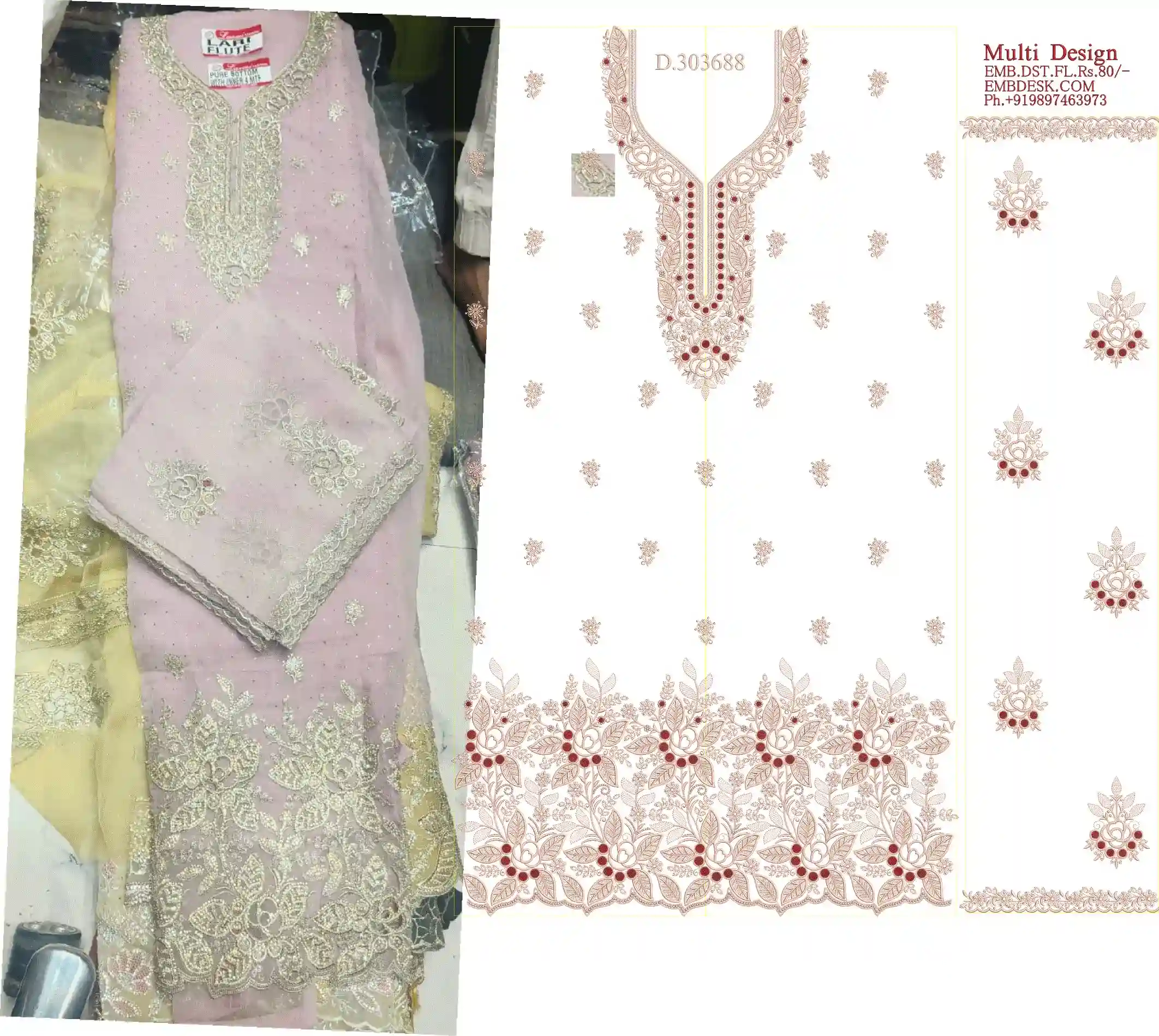 Fancy Long suit Design