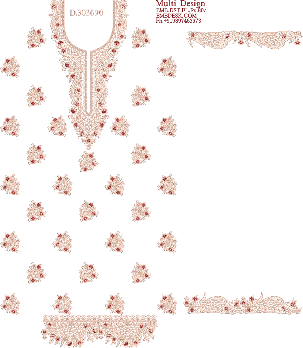 Fancy Long suit Design