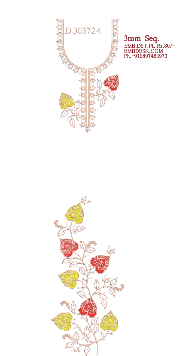 3mm sequence fancy Long suit