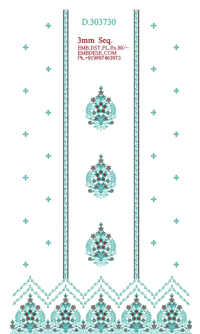 3mm sequence fancy Long suit