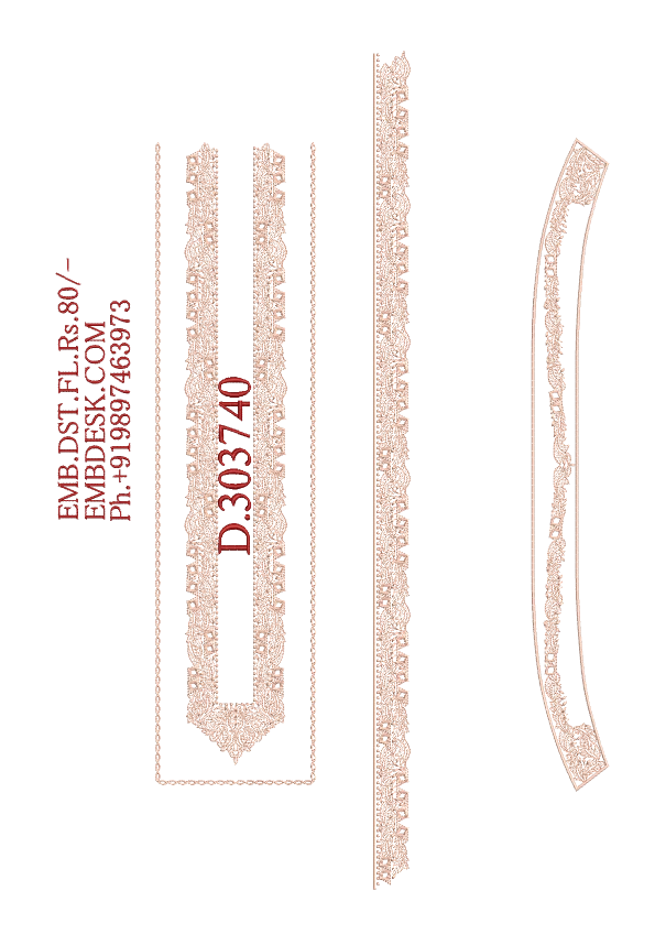 Men's neck koller with cuf 
