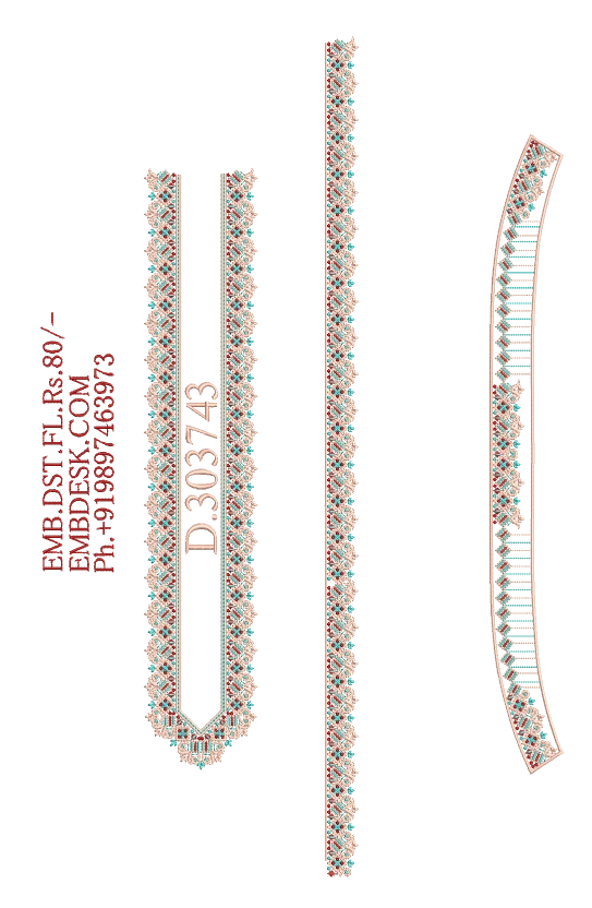Men's neck koller with cuf