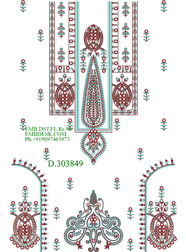 Pakistani suit Design
