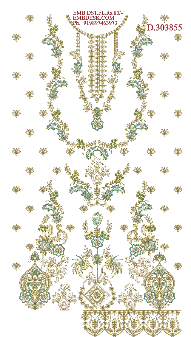 Pakistani suit Design