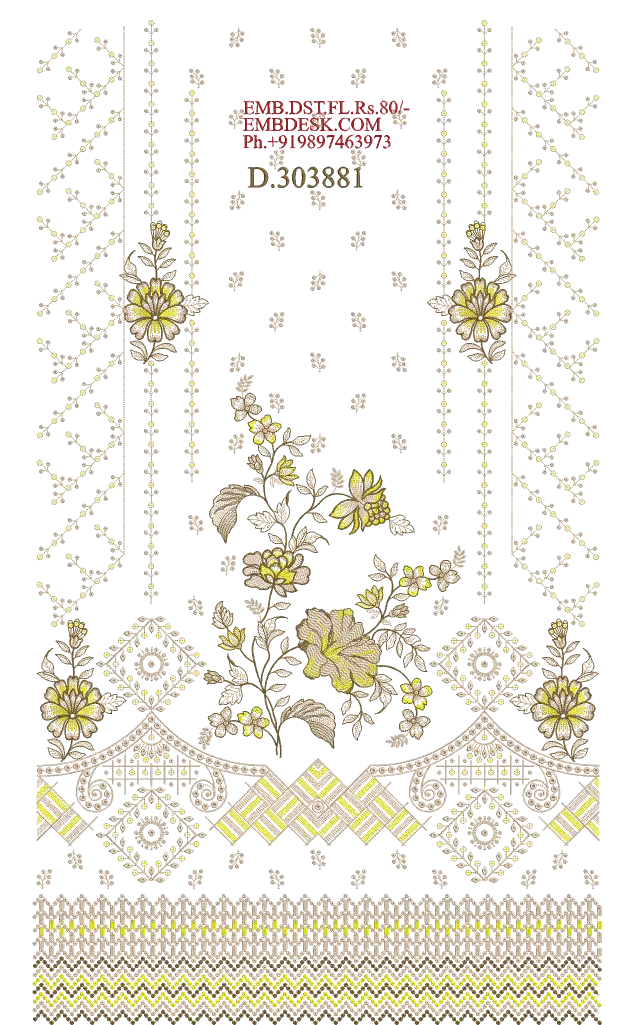 Pakistani suit Design