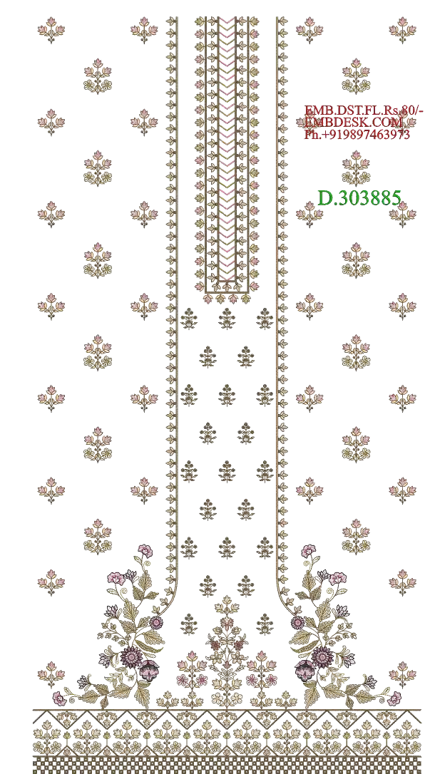 Pakistani suit Design