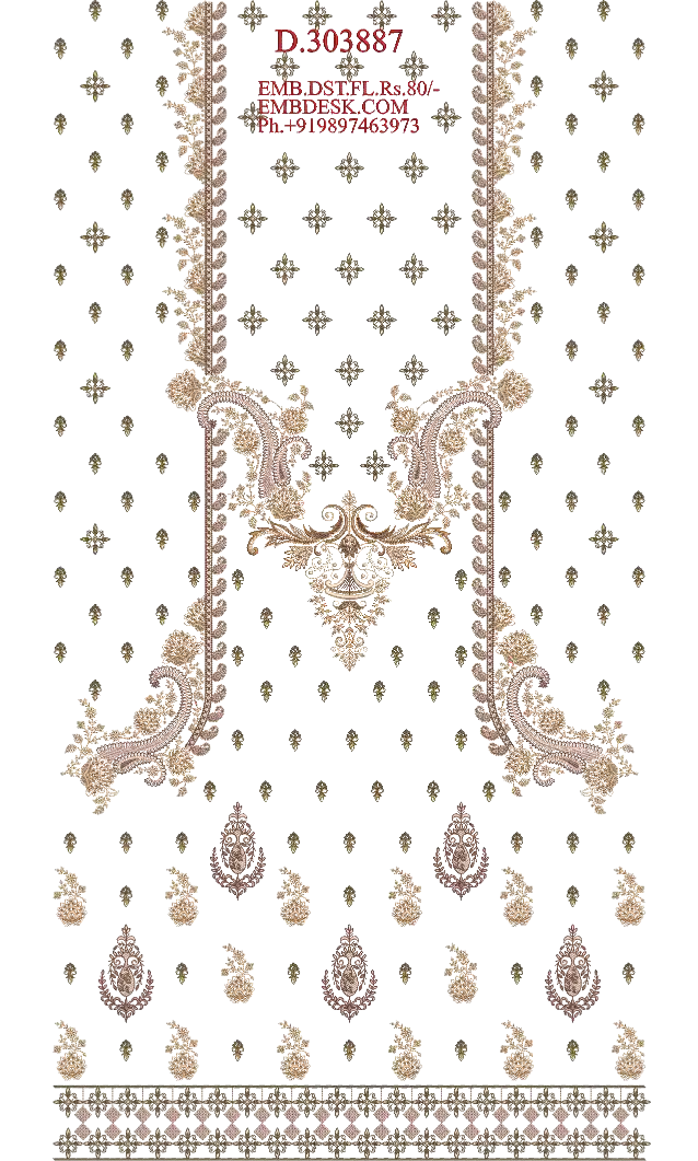 Pakistani suit Design