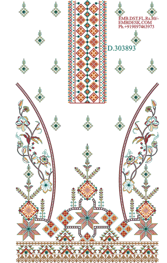 Pakistani suit Design