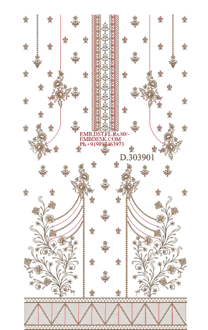 Pakistani suit Design