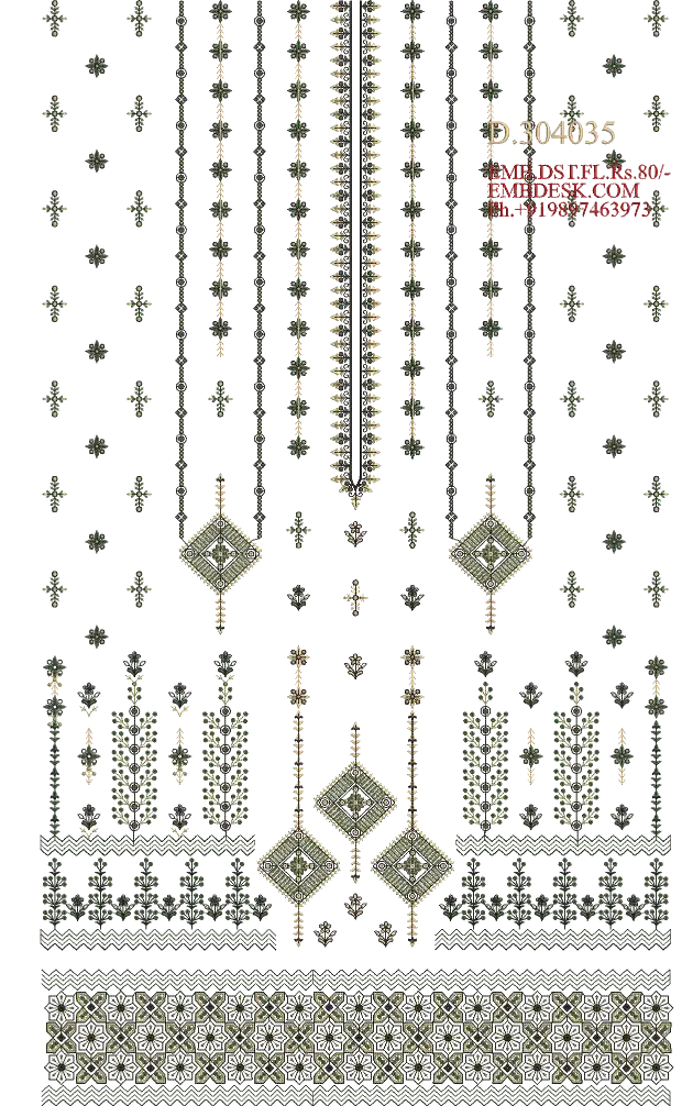 Pakistani suit Design