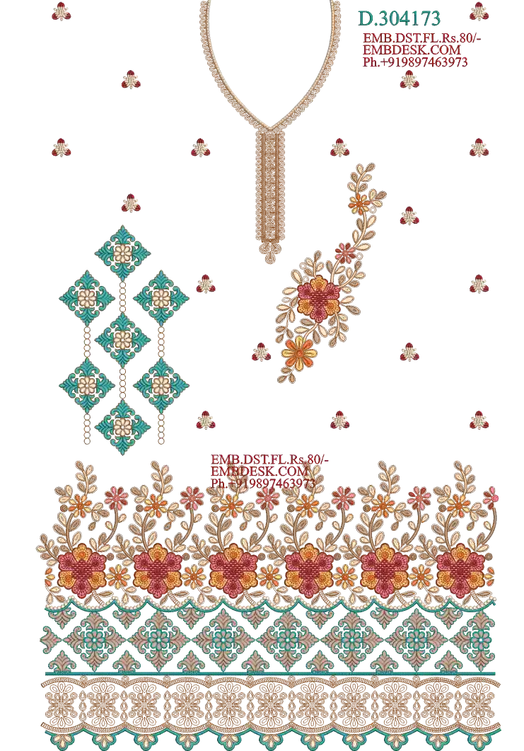 Pakistani suit Design 