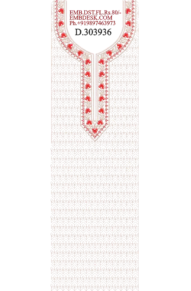 Beautiful neck panjabi suit 