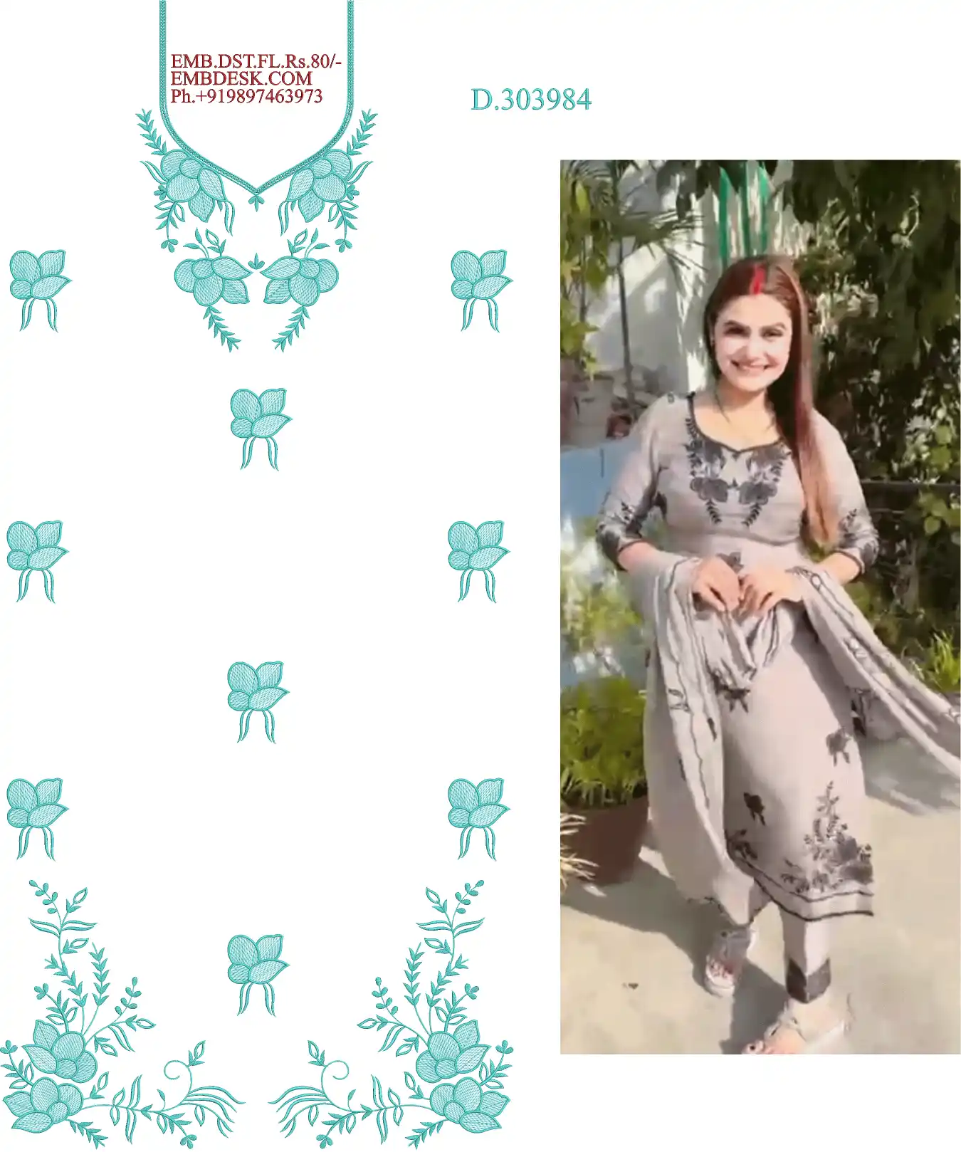 Beautiful long suit