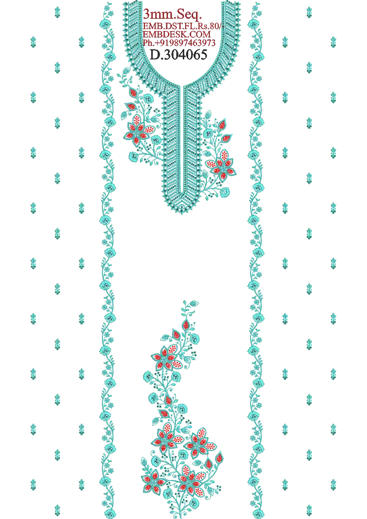 3mm seq Beautiful long suit 