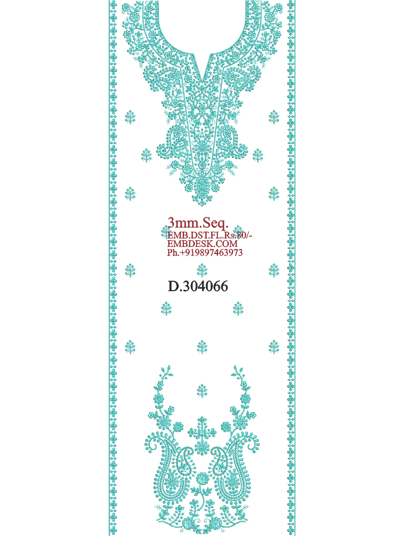 3mm seq Beautiful long suit
