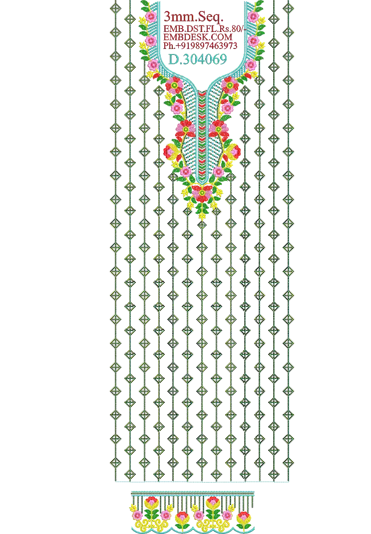 3mm seq Beautiful long suit 