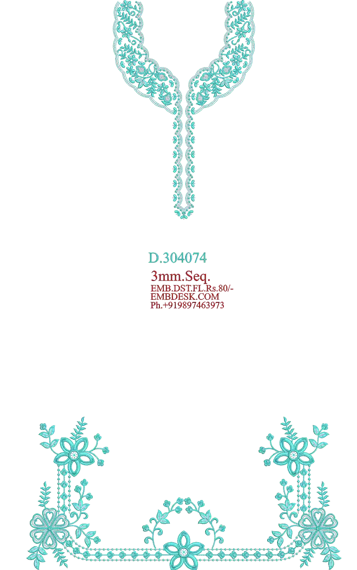 3mm seq Beautiful long suit