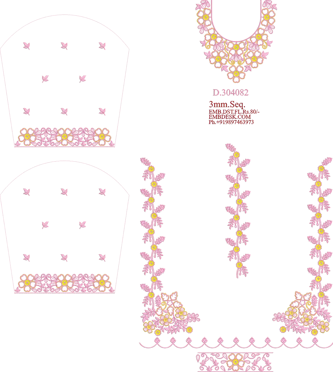 3mm seq Beautiful long suit