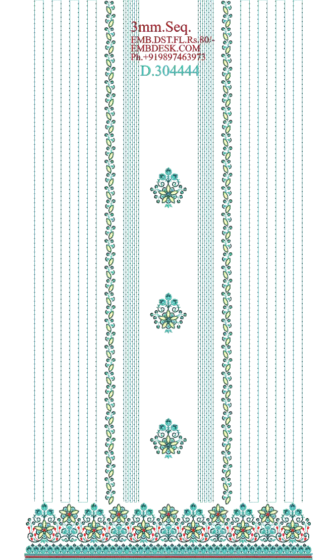3mm seq Beautiful long suit
