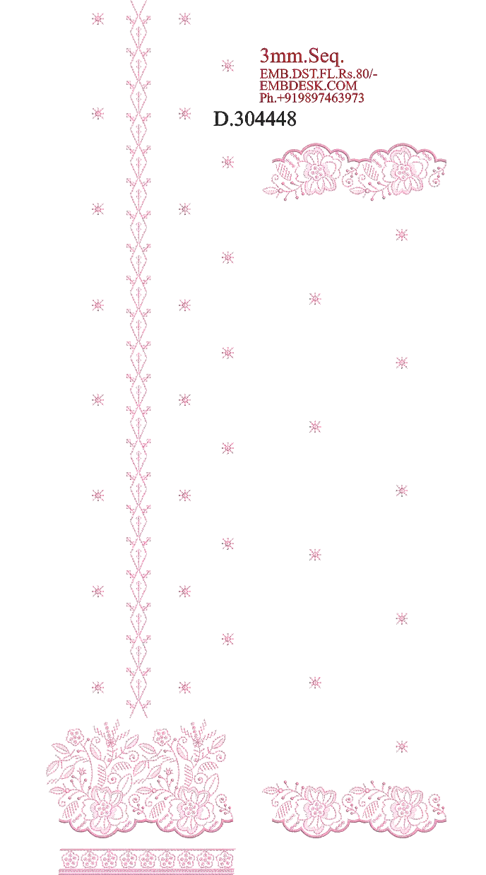 3mm seq Beautiful long suit