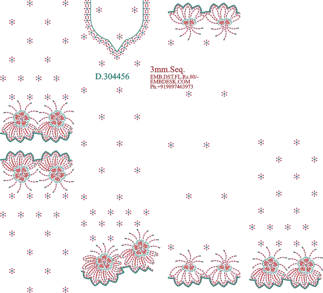 3mm seq Beautiful long suit