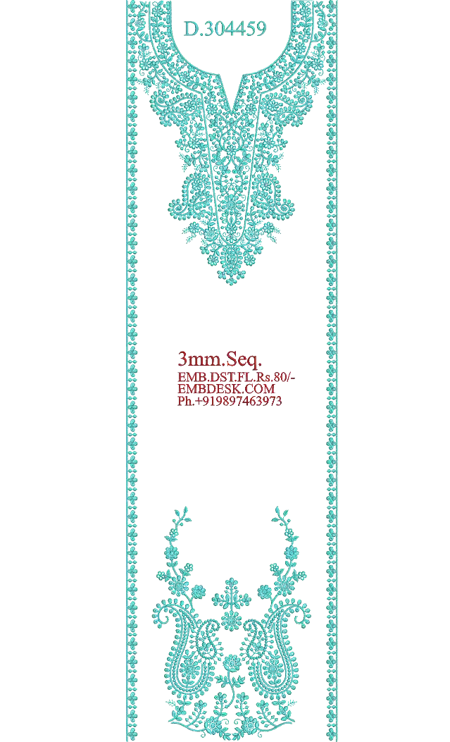 3mm seq Beautiful long suit 