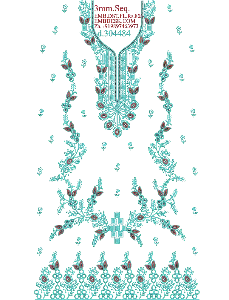 3mm seq Beautiful long suit 
