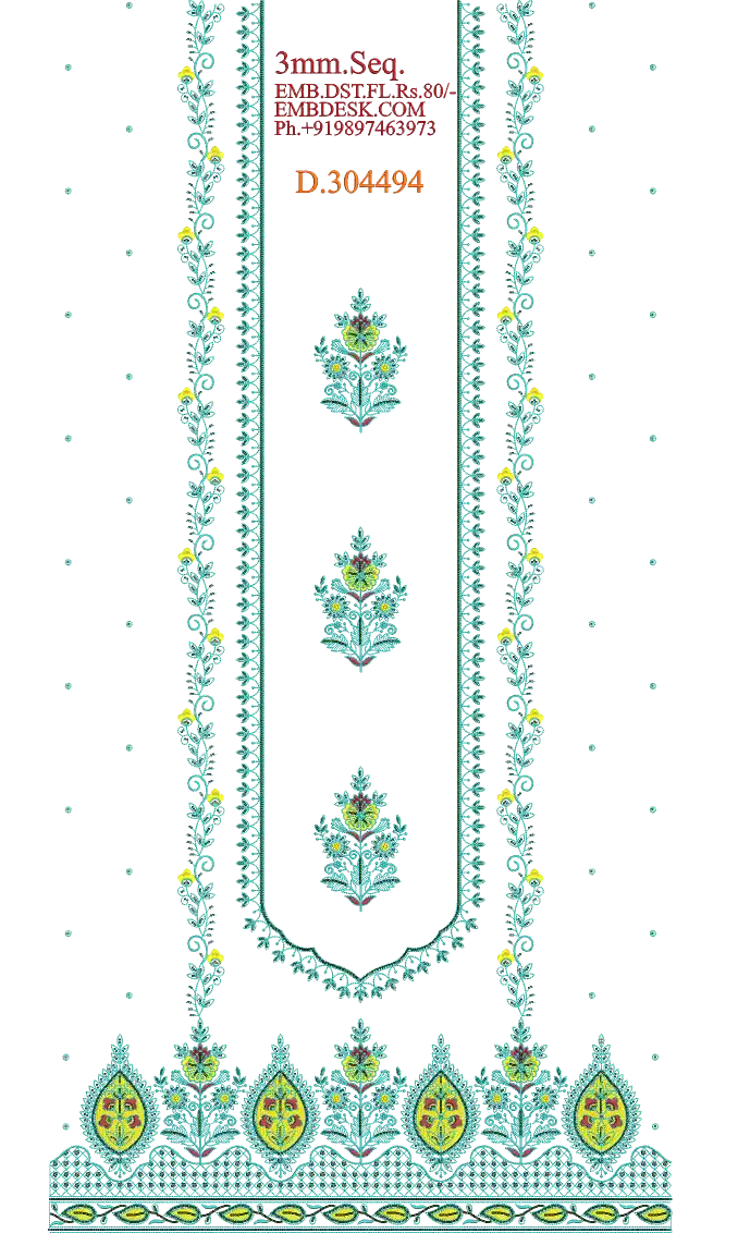 3mm seq Beautiful long suit