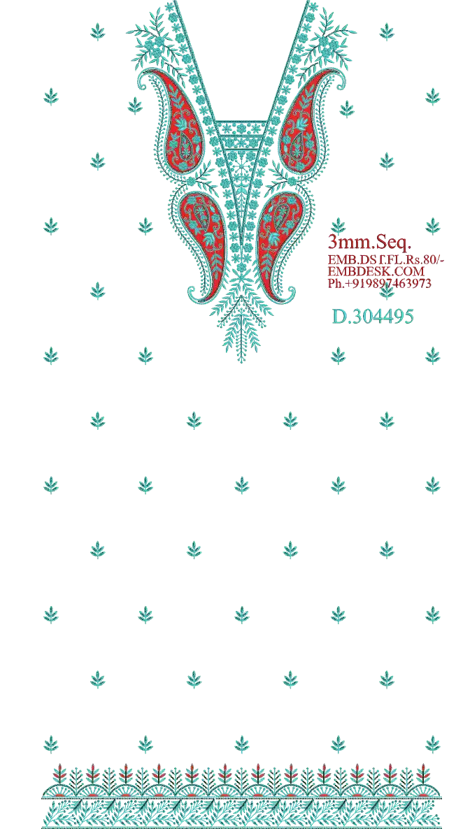 3mm seq Beautiful long suit 