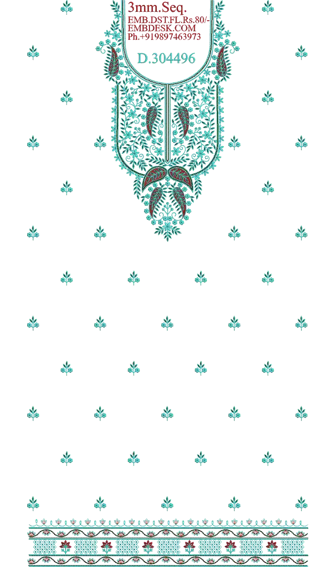 3mm seq Beautiful long suit