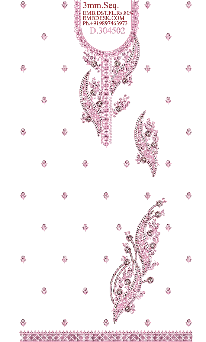 2mm seq Beautiful long suit 